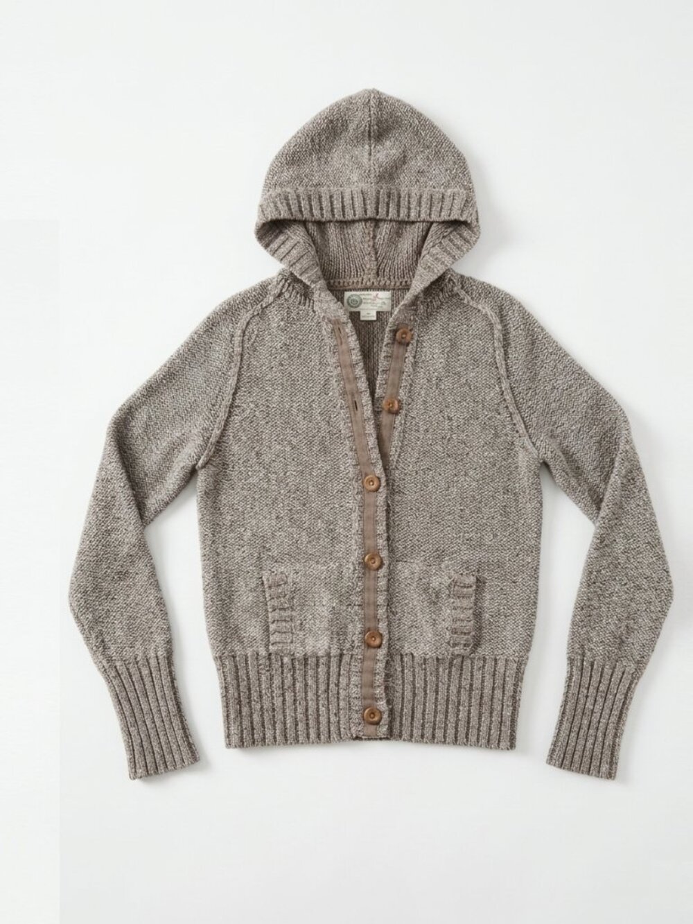 1969 Gap Jeans ltd Edition - Hooded Button-Front Knit Cardigan Sweater  - large